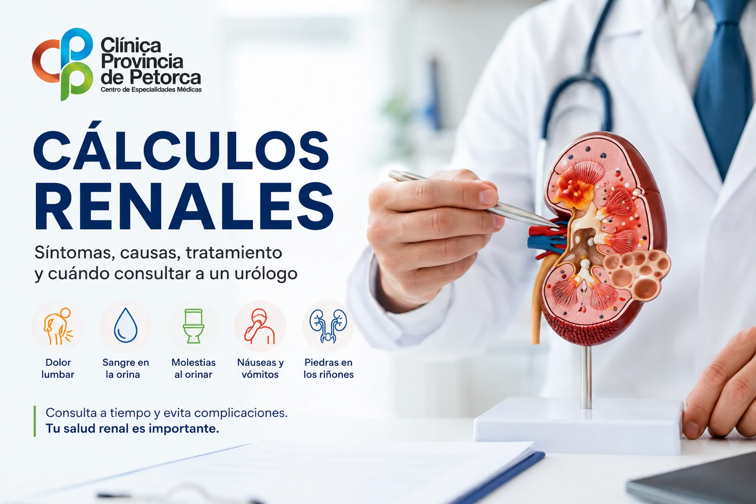 Cálculos renales - Clínica Provincia de Petorca